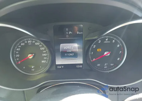 2017 Mercedes-Benz C 300 Sport из США, поврежденный, VIN 55SWF4JBXHU221858